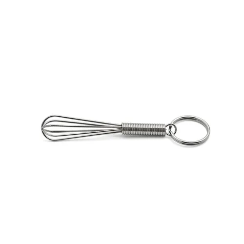 WEIS 59908 - MINI SCHNEEBESEN - 8cm - EDELSTAHL - SCHLÜSSELANHÄNGER # NEU