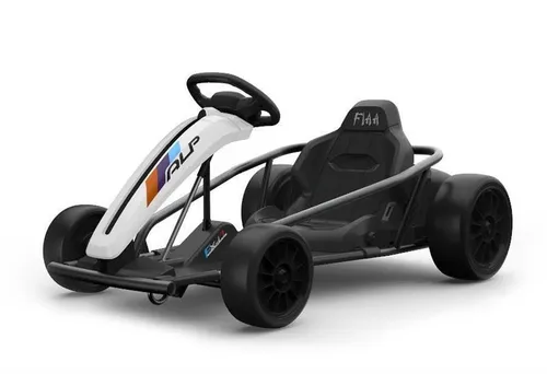 ES-TOYS Kinder Elektroauto e-Gokart - 24V Driftfunktion, ideal für Kinder und Erwachsene bis 170cm, mit 2x 12V Akkus und Metall Chassis