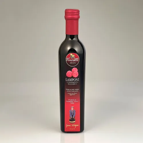 Vincotto Lamponi 250 ml gekochter Traubenmost mit Saft von Himbeeren - Calogiuri