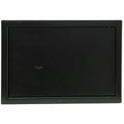 HELO24 Möbeltresor XXL - S5 schwarz - Wandtresor mit großzügigen Innenmaßen von 36 x 45 x 25 cm, ideal für die sichere Aufbewahrung von Wertgegenständen und Dokumenten.