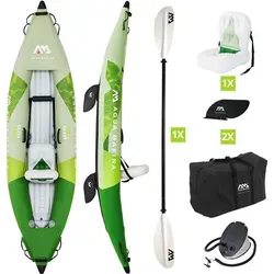 Aqua Marina Betta-312 Inflatable Kajak - Aufblasbares Kayak für 1 Person - Kajak für Freizeitvergnügen, leicht und transportabel mit einer Tragkraft von 230 kg, ideal für Abenteuer auf dem Wasser.