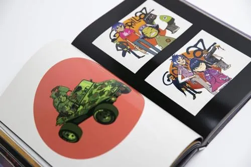 Gorillaz Almanac: Das ultimative Buch über die Gorillaz - Buch über die Gorillaz für 24.49 €, reich an Illustrationen und Geschichten aus der Welt der Musik und Kunst.