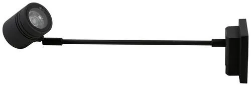 HEIT 500055 - Displayleuchte Borneo, 1-flammig, anthrazit - Lampen für Innen- und Außenbereiche, wetterfestes Aluminium, flexibel einstellbarer Leuchtkörper für individuelle Lichtgestaltung.