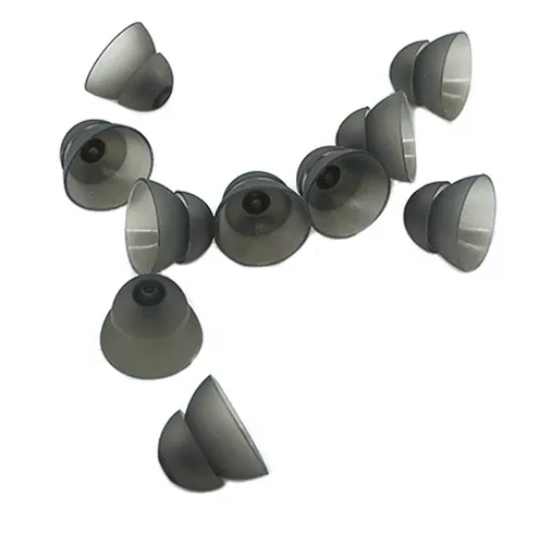 Dome EWANTO Schirmchen aus Silikon für Hörgeräte Größe S (8mm) - Hochwertiges Silikon-Dome für optimalen Tragekomfort, ideal als Zubehör für Taschenlampen.