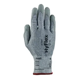 Ansell HyFlex 11-727 Schnittschutzhandschuhe, Größe 6 - Hochwertige Schutzhandschuhe mit ausgezeichnetem Schnittschutz, ideal für präzise Arbeiten in der Industrie.