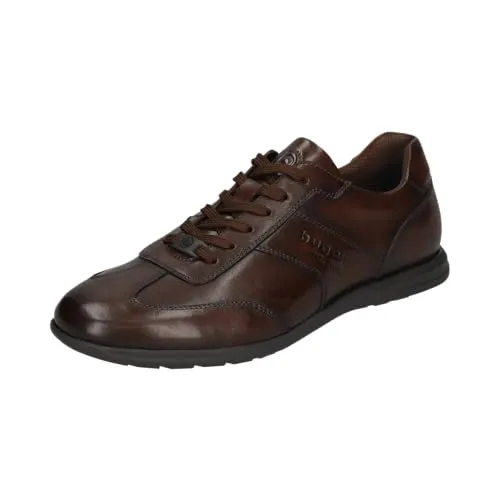 bugatti Herren-Schnürer-311-A9Q14, Brown, 40 - Herren-Schnürhalbschuhe aus hochwertigem Leder, bieten mit "Soft Fit" und Memory Foam ein einzigartiges Tragegefühl und optimalen Komfort.