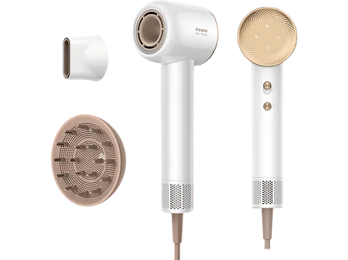DREAME Hair Glory Combo - High-Speed Haartrockner Weiß, 1600 Watt für schnelles Trocknen und glänzendes Haar