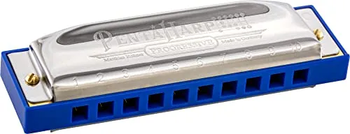 Hohner PentaHarp LF-Moll PROGRESSIVE - Mundharmonika für Gitarristen, pentatonische Stimmung, ideal für Blues-Skala, hohe Haltbarkeit durch ABS-Körper und Messing-Stimmplatten.