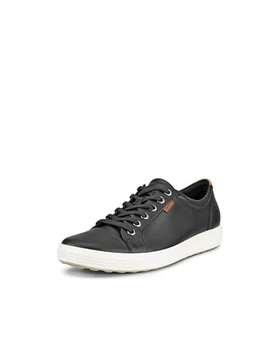 ECCO Damen Soft 7 Gtx Tie Schuhe - Soft 7 W Black Ust Droid, 36 EU - Damen-Sneaker aus Premium-Leder mit erstklassigem Komfort, ganztägiger Frische dank Comfort Fibre System und einer stabilen Zweikomponenten-Sohle für optimale Beweglichkeit.