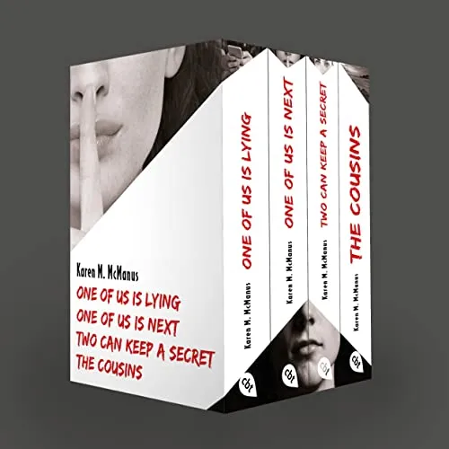 Karen M. McManus: Vier Bände im Taschenbuch-Schuber - Selbstbewusstsein & -vertrauen: Spannende Jugendbuch-Thriller der Bestseller-Autorin in einem praktischen Schuber für fesselnde Lesestunden.