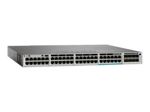 Cisco C1-WSC3850-12X48UL Switch II - Hochwertiger 48-Port Gigabit Switch für professionelle Netzwerkinfrastrukturen. Mit fortschrittlichen Sicherheitsfunktionen und einfacher Verwaltung für optimalen Einsatz.