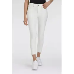 Levi's® 721 High Rise Skinny Jeans 25 - Hochbund Skinny Jeans aus elastischem Denim, ideal für einen lässigen Look und perfekten Sitz, Farbe: CLOUD DANCER.