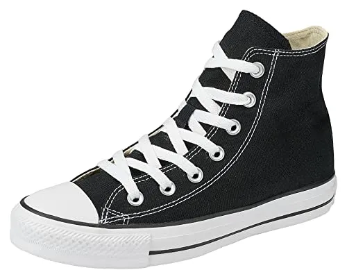 Converse Sneakers Schwarz - Größe 45 - Sneaker mit Schnürung und rutschhemmender Laufsohle, ideal für Alltag und Freizeit.