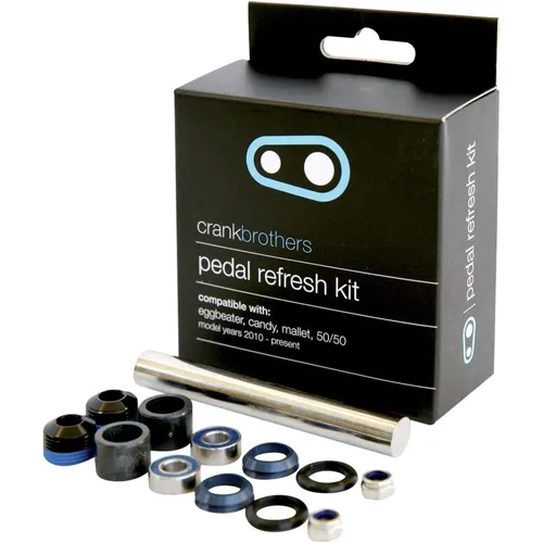 crankbrothers Pedal Refresh Kit für Eggbeater, Candy, Mallet und 5050 - Fahrradpedale Refresh Kit ab 2010, sorgt für optimale Performance und verlängert die Lebensdauer Ihrer Pedale.