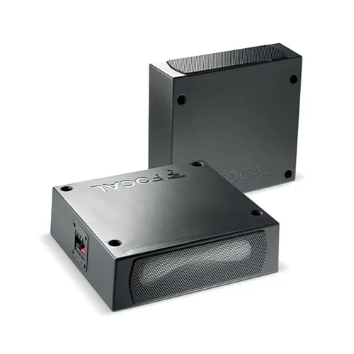 FOCAL F-ISUBTWIN Inside ISUB TWIN Subwoofer Paar - Auto-Subwoofer mit 100 W RMS für kraftvollen Bass, ideal für Audiophile und perfekte Soundqualität im Fahrzeug.