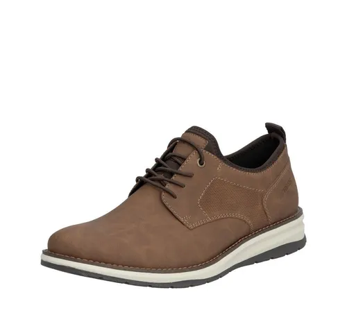 Rieker Schnürschuh 14702 - Bequeme Halbschuhe für Herren mit Antistress-Features: leicht, flexibel und optimal dämpfend für den ganzen Tag. Ideal für modische Ansprüche und höchsten Komfort.
