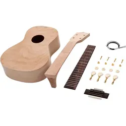 Classic Cantabile UC-240 DIY Ukulele Bausatz Konzert - Sonstige Zupfinstrumente, DIY Bausatz für eine individuelle Ukulele mit hochwertigem Palisander-Griffbrett und Mahagoni-Hals, ideal für kreative Musikliebhaber.