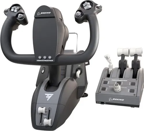 Civil Aviation (TCA) Yoke Pack Boeing Edition - Yoke und Gasregler, kabelgebunden für PC und Xbox One/Series X/S, perfektes Flugerlebnis für Simulator-Fans