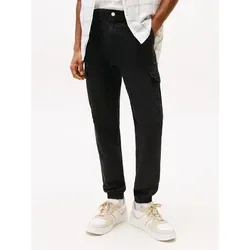 Tommy Jeans Cargohose TJM AUSTIN RIPSTOP CARGO Mit Gürtelschlaufen schwarz 31