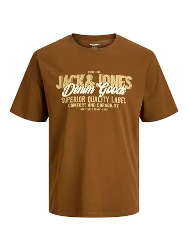 JACK & JONES Jjelogo Tee Ss O-Neck 2 Col Aw25 Sn