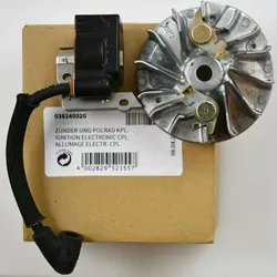 Dolmar 036140020 Zündung für PS 2, PS 3, PS 34, PS 36, PS 41, PS 45 - Zubehör für Gartengeräte - Original Dolmar Zündung inklusive Polrad für zuverlässige Leistung Ihrer Motorsägen.