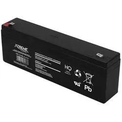 Gel Akku AGM Batterie 12V 2,3Ah 2,3 Ah Gelakku Ersatzakku Battery Wartungsfrei