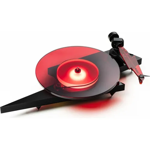 AC/DC Turntable Artist Collection - limitierter Plattenspieler von Pro-Ject - Plattenspieler in silber, limitiertes Sondermodell mit hochwertiger manueller Bedienung. Ideal für Vinyl-Liebhaber und Sammler.