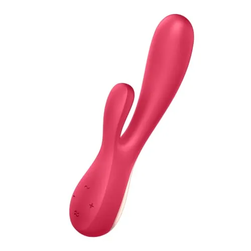 G-Punkt Vibrator Satisfyer Mono Flex Connect App, Klitoris Vibrator für Sie, Druckwellenvibrator mit App, Klitorisstimulator, Sexspielzeug für Frauen und Paare wiederaufladbar 20,5 cm