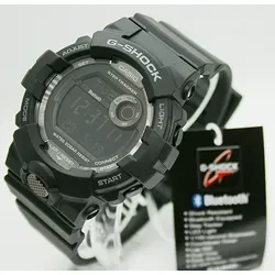 Casio G-SHOCK Herren Armbanduhr GBD-800-1BER - Digital Quarz mit Bluetooth Smart Step Tracker, Weltzeit und 200 Rundenspeicher für aktive Männer