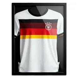 Avalo Objektrahmen - Einrahmung Fußballtrikot 60x80 cm - Wand- & Tischbilderrahmen für Fußballtrikots, Puzzles und mehr – einfaches Einrahmen ohne Kleber, mit robustem Plexiglas und luxuriösem MDF-Rahmen.