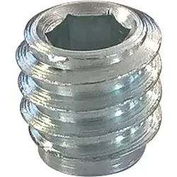 RAMPA Einschraubmuffe TYP SK M 4x 10 AD - Hochwertige Einschraubmuffe in der Größe M 4x10 mm, ideal für stabile Verbindungen. Lieferumfang: 1000 Stück aus verzinktem Stahl, perfekt für den professionellen Einsatz in der Industrie.