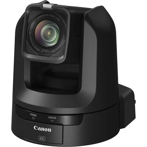 Canon CR-N300 4K NDI PTZ (Satin Schwarz) - Professioneller Camcorder mit 4K Auflösung und NDI-Unterstützung für nahtlose Live-Übertragungen und vielseitige Anwendungen.