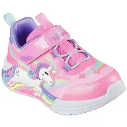 Skechers Mädchen Unicorn Chaser Sneakers, Pink, 26 EU - Sneaker mit einzigartigem Einhorn-Design, ideal für modische Mädchen und für einen bequemen Alltag.