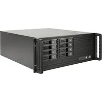 IPC 4U-4508 Server-Gehäuse schwarz, 4 Höheneinheiten - Robustes Server-Gehäuse für E-ATX und SSI-EEB Formfaktoren, ideal für leistungsstarke Serverlösungen mit vielseitigen Erweiterungsmöglichkeiten.