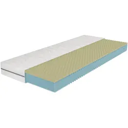 BeCo Nightstyle Visko Matratze 90 x 200 cm – Ergonomische Wendematratze - Matratzen mit 7-Zonen-Einteilung für optimale Körperanpassung und Druckentlastung. Ideal für Allergiker mit pflegeleichtem Bezug und ausgezeichnet von Stiftung Warentest.
