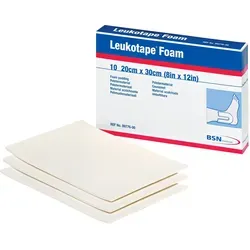 Leukotape Foam 20x30cm - 10 St - Kompressen & Verbände, hochwertige Schaumstoffverbände für optimalen Schutz und Komfort bei Verletzungen.