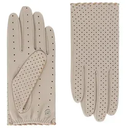 Roeckl Genova Lederhandschuhe in Weiß - Elegante Roeckl Genova Lederhandschuhe in Weiß, ideal für stilvolle Auftritte. Die hochwertige Verarbeitung sorgt für Komfort und Langlebigkeit.