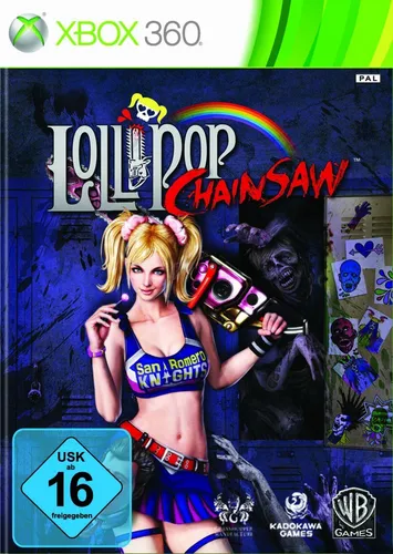 Lollipop Chainsaw - Neu & Versiegelt für Xbox 360 - Erlebe das actionreiche Zombie-Abenteuer Lollipop Chainsaw für Xbox 360, jetzt neu und versiegelt. Perfekt für Sammler und Fans von einzigartigen Videospielen.