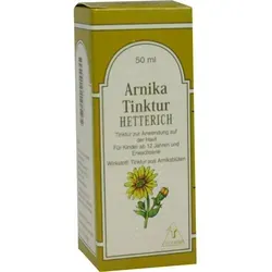 Arnika Tinktur Hetterich 50 ml - Praktische Tinktur für die Hautpflege, ideal zur Unterstützung der täglichen Pflege. Jetzt günstig erhältlich.