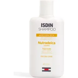 ISDIN Nutradeica Shampoo gegen trockene Schuppen (200ml) - Anti-Schuppen-Shampoo mit Pirocton Olamin, reduziert Schuppenbildung und lindert Juckreiz ab der ersten Anwendung für schuppenfreies, glänzendes und leicht kämmbares Haar.