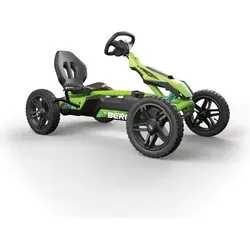 Berg Go-Kart Gokart Rally 2.0 DRT grün BFR - Go-Karts, robustes Metall mit Luftbereifung für optimalen Fahrkomfort, ideal für Kinder ab 4 Jahren.