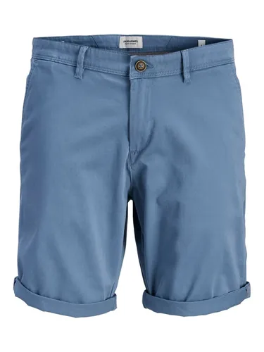 Jack&Jones Chinoshorts Solid SRT Sn - Stylische Chinoshorts für Jugendliche, normal geschnitten mit mittlerer Taille und praktischem Reißverschluss – ideal für warme Tage.