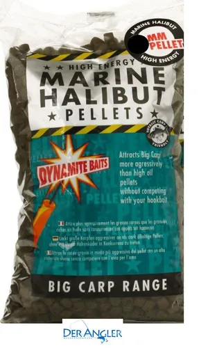 Dynamite Baits Marine Halibut Pellet 6mm 900g Halibutpellets 0,9kg Fischpellets