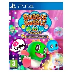 Bubble Bobble 4 Friends - The Baron is Back - PS4 - Platformer für die PS4, erlebe gemeinsam mit Freunden ein nostalgisches Abenteuer voller Spaß und Herausforderungen!