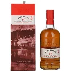 Tobermory 17 Years Old - Limited Edition 2004 - Whisky aus der Olorosso-Fassreifung, 55,9% Vol., in edler Geschenkbox - ideal für Sammler und Genießer.