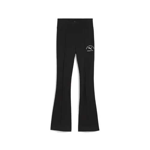 PUMA CLASS HIGH-WAIST FLARED LEGGINGS schwarz L - Sportliche Trainingsleggings aus hochwertigem Jersey-Material, hoch geschnitten für optimalen Halt und Bewegungsfreiheit, ideal für Fitness und Freizeit.