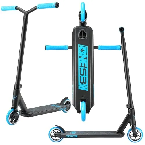 Trottinette BLUNT One S3 Blue - Hochwertiger Freestyle-Tretroller für Jugendliche und Erwachsene. Leicht und robust, ideal für Tricks. Mit langlebigen Komponenten für optimale Performance und stylischem Design.