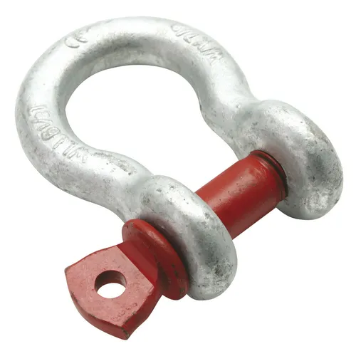Dönges Schäkel hochfest, 9,5 t - geschweifte Form - Sonstige Handwerkzeuge, aus galvanisch verzinktem Stahl, ideal für hohe Belastungen bis 9,5 t und entspricht DIN 14555-T3 für Rüstwagenbeladung.