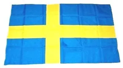 Fahne/Stockflagge Schweden 30 x 45 cm Flagge