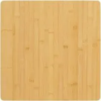 vidaXL Tischplatte aus Bambus - Ersatztischplatte für Couchtisch und mehr - Esszimmertische: Langlebige Bambustischplatte mit pflegeleichter lackierter Oberfläche, ideal für Couchtische, Beistelltische und mehr.